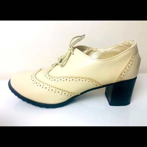 Vintage Style Vero cuoio leather lace up Shoes | Size :39 - Picture 3 of 3